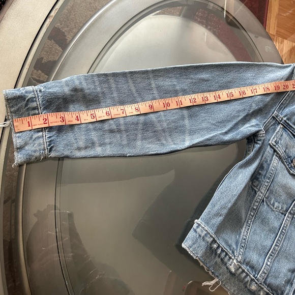 NWT Hudson Distress Cropped Trucker Jean Jacket - Picture 12 of 12